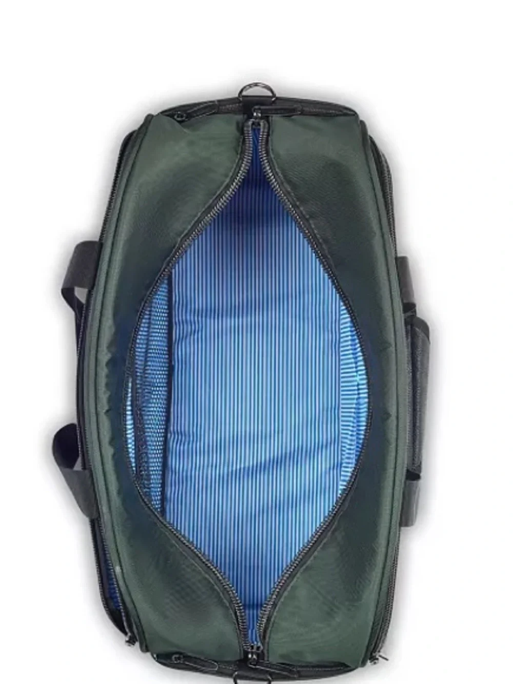 Delsey Paris Men's Dark Green Laptop Weekender Bag duffel bag, luggage